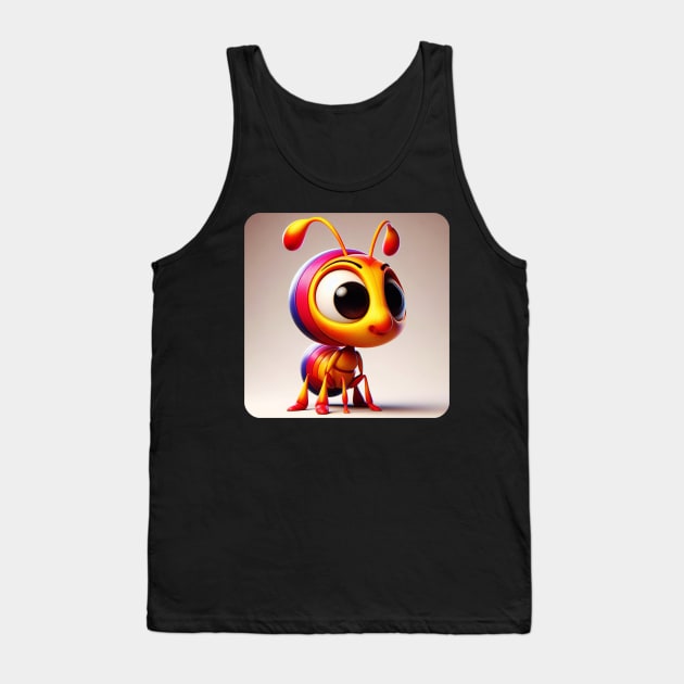 Animals, Insects and Birds - Ant #1 Tank Top by The Black Panther